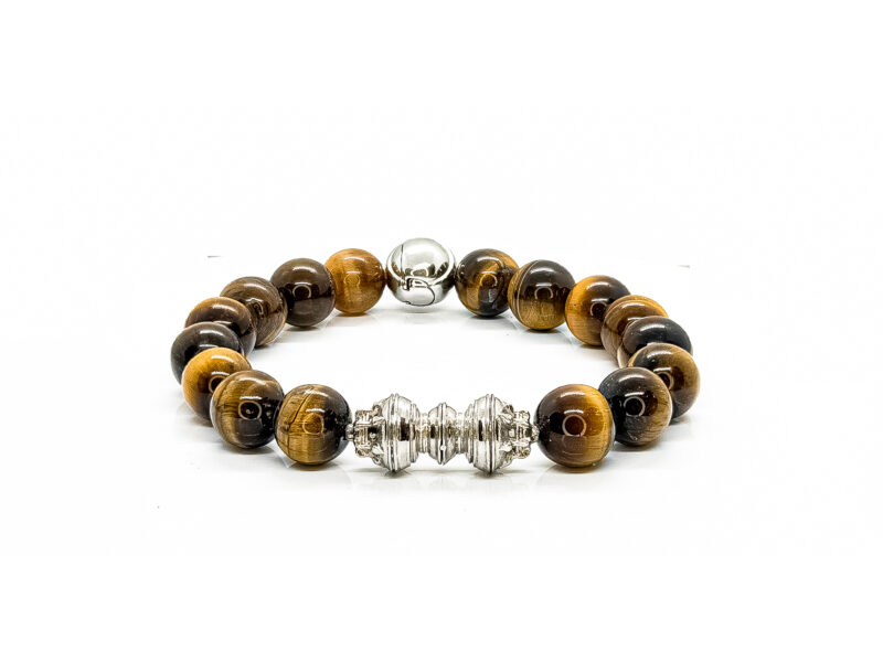 Brown Tiger eye Treasure Vase bracelet